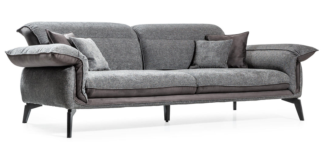 Panamera Sofa Set (Black)