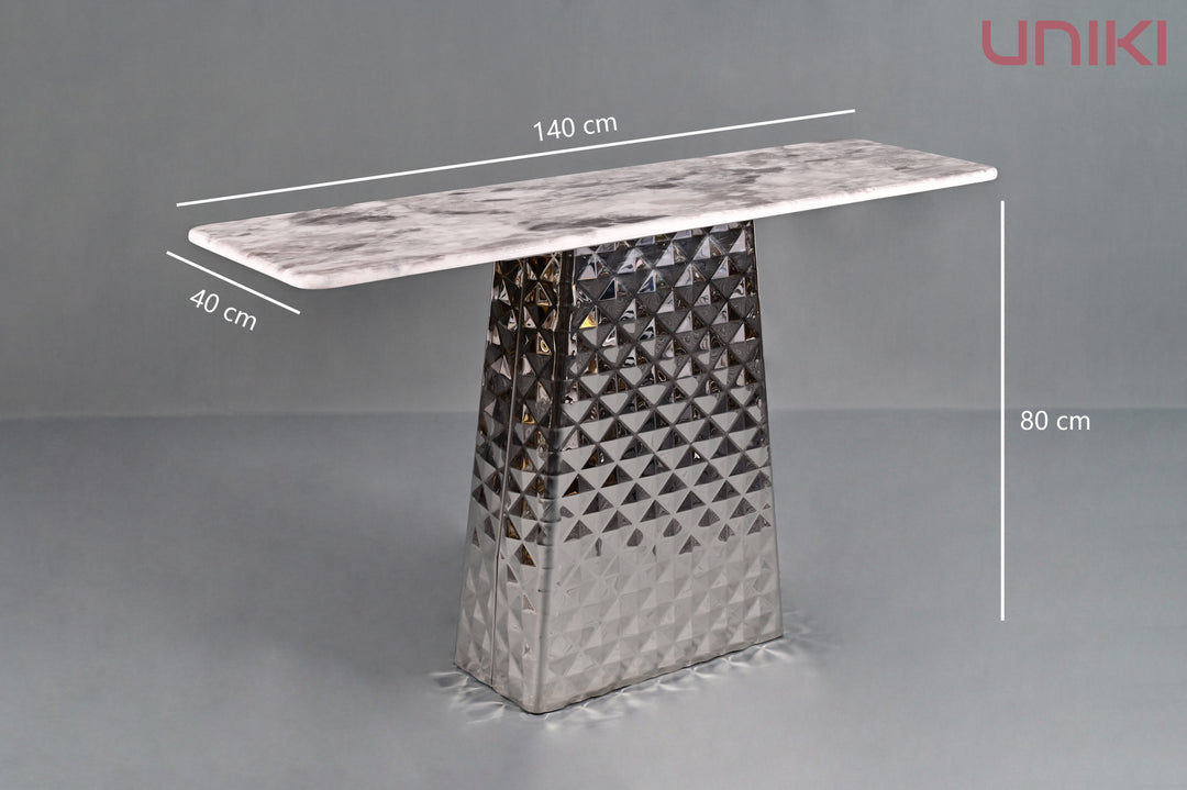 Embossed Console Table