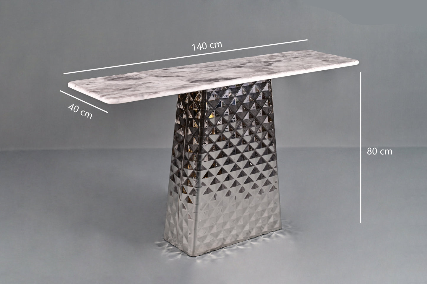 Embossed Console Table
