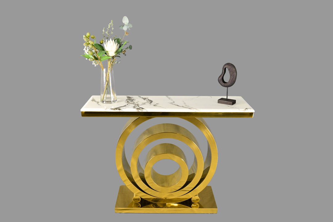 Crystal Console Table